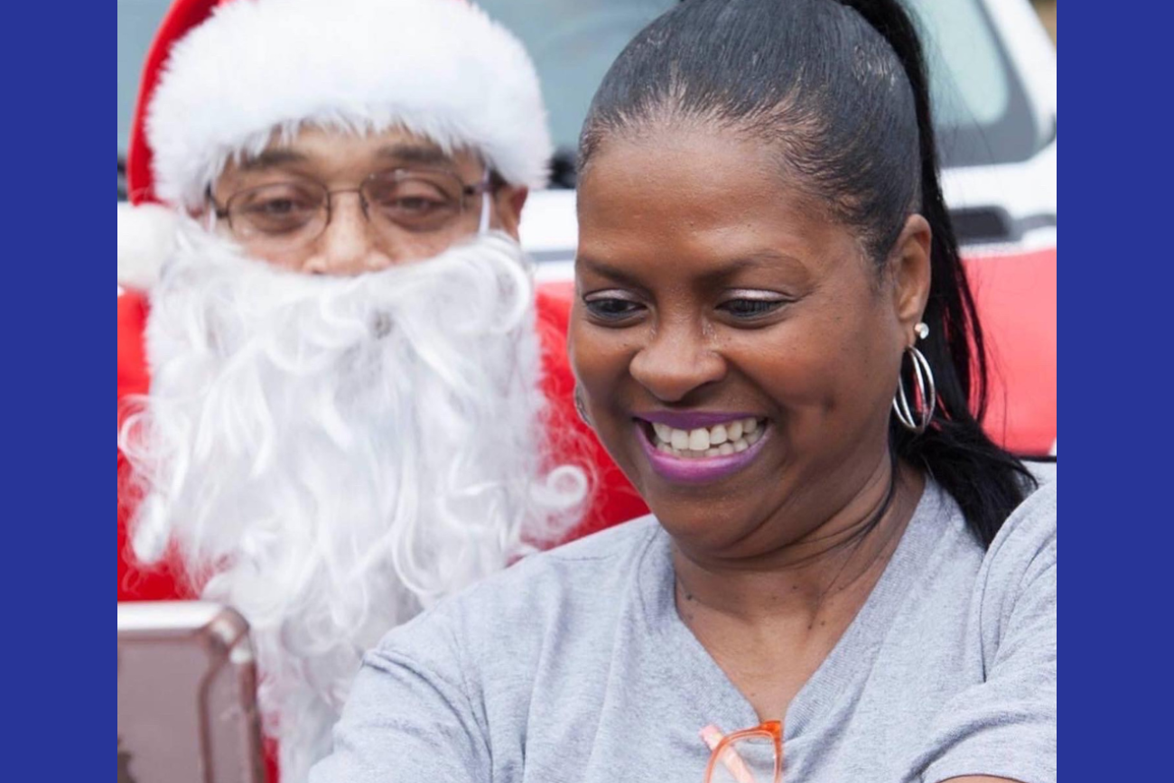 Giving back: Annual... Breakfast with Santa Claus and distribution of Christmas Toys