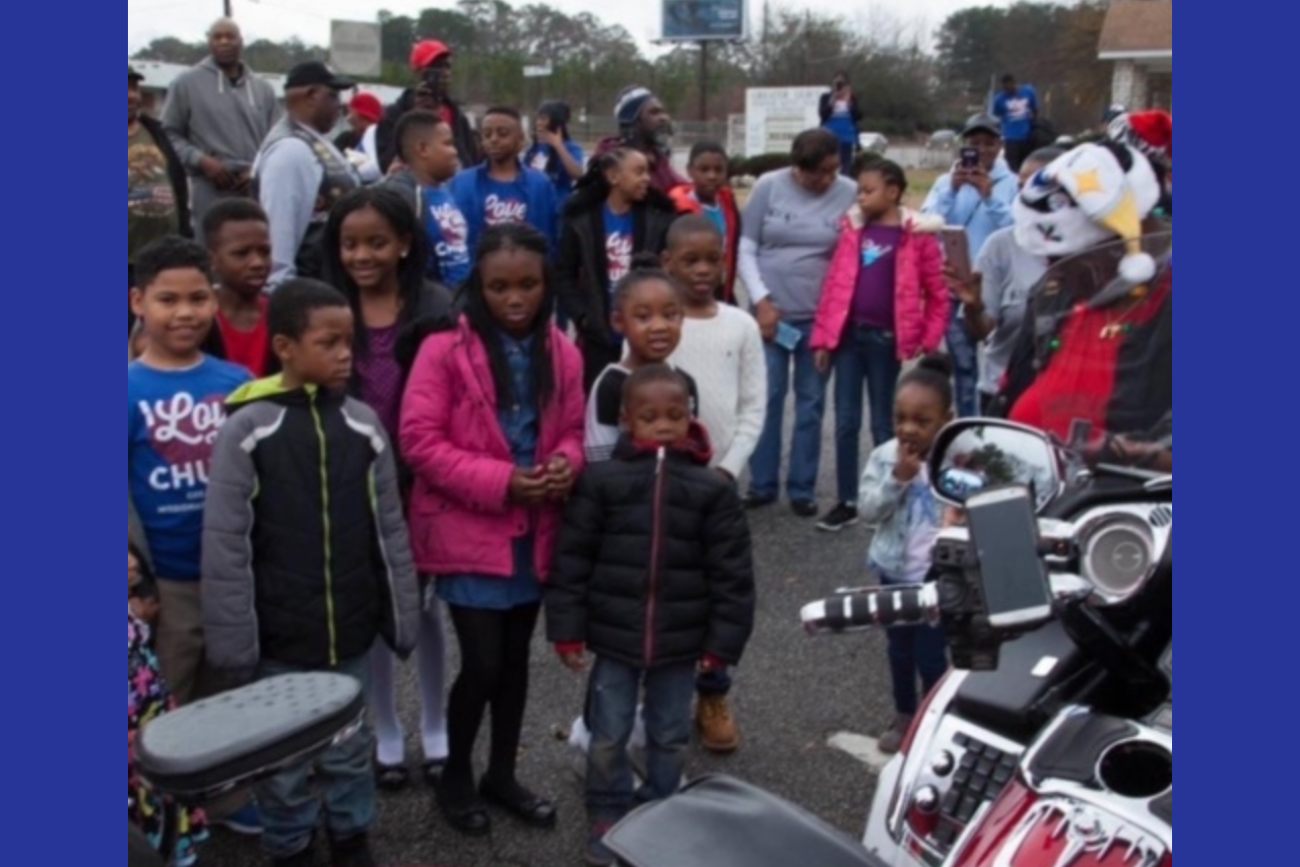 Giving back: Annual... Breakfast with Santa Claus and distribution of Christmas Toys